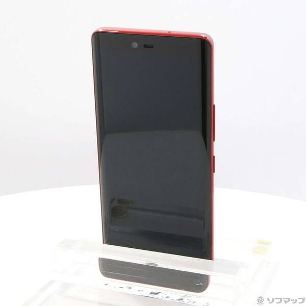 中古品〕 Rakuten Hand 5G 128GB クリムゾンレッド P780 楽天 SIM