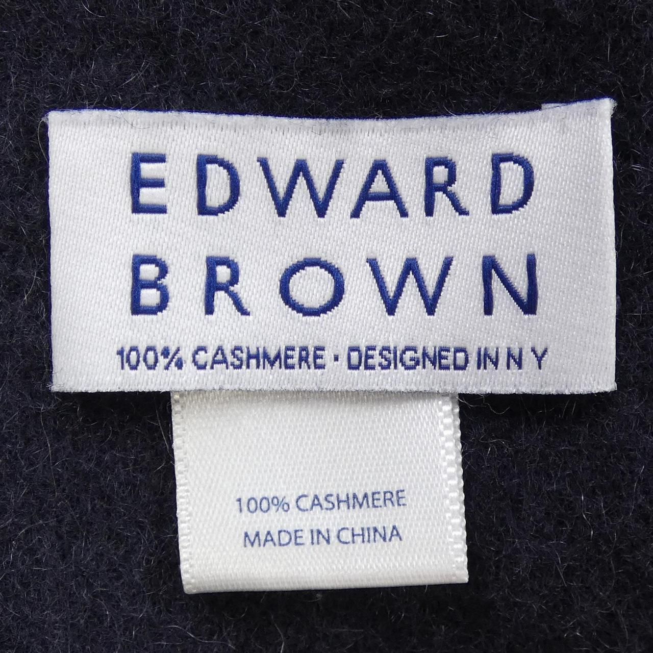 EDWARD BROWN STOLE 配送 EDWARD BROWN カシミヤストールOTTER