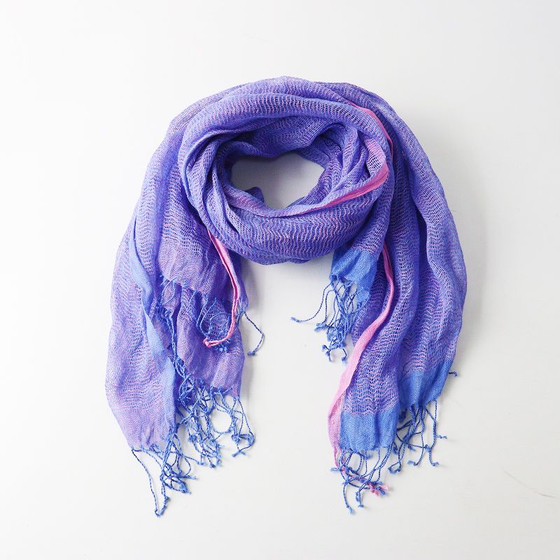 パラスパレス Pal'las Palace コットン 透かし織り 大判ストール