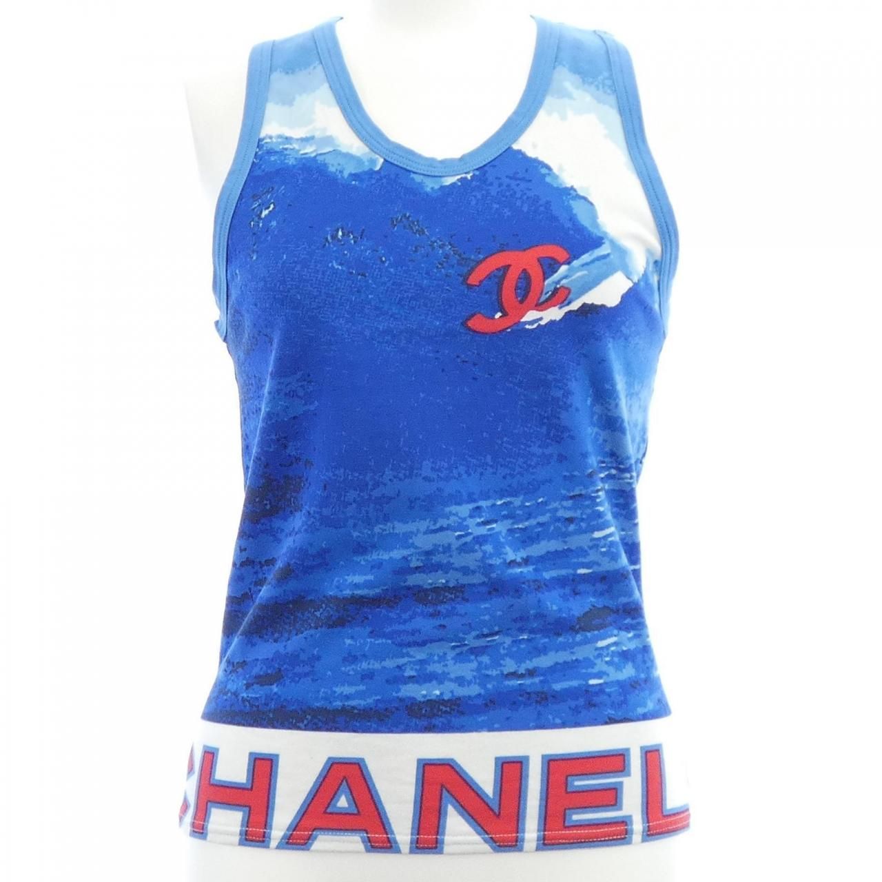 ヴィンテージ シャネル CHANEL P19540V11371 02S タンクトップ