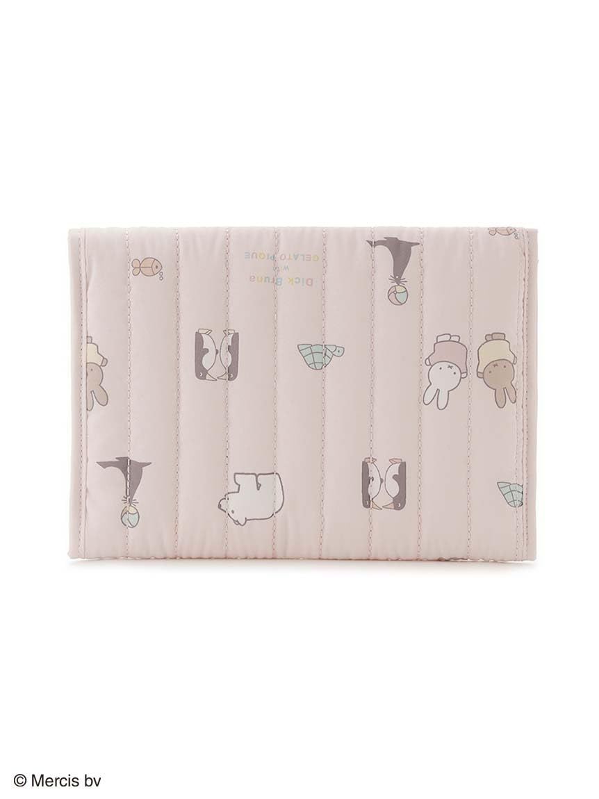 ジェラート ピケ DickBruna キルティング総柄母子手帳ケースM