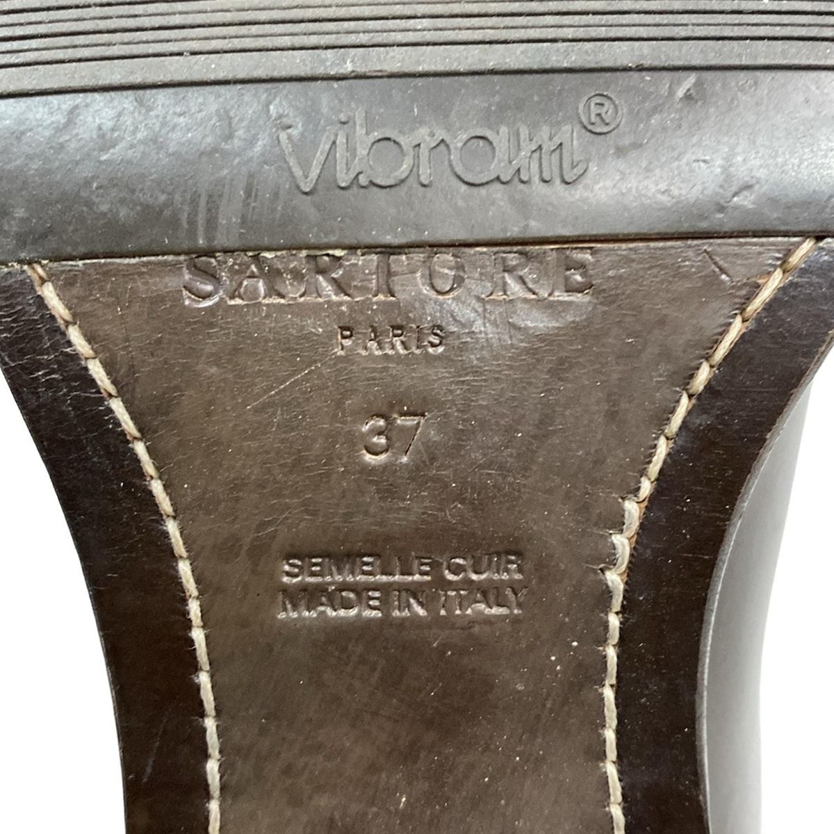 ダークブラウン アウトソール張替済