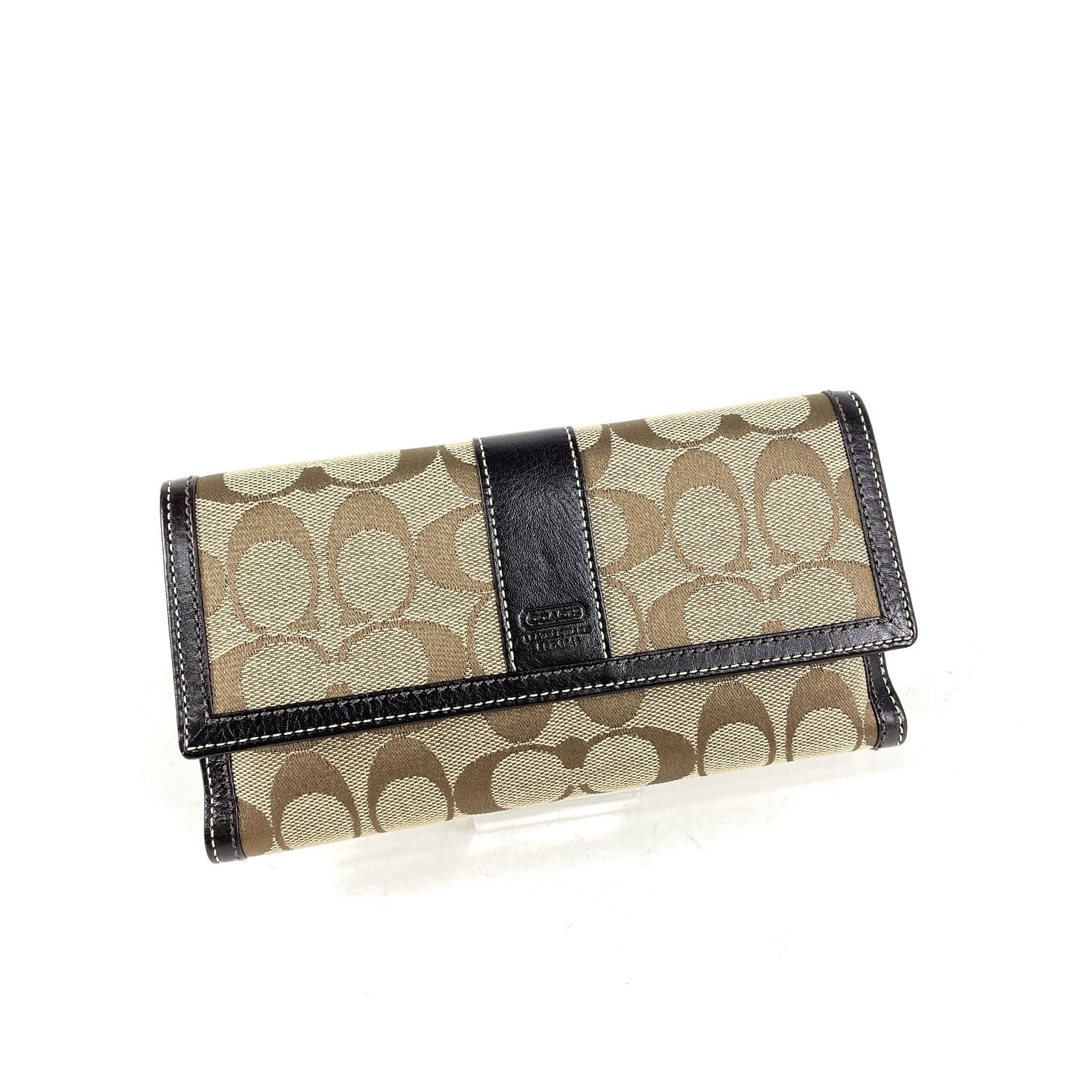 COACH コーチ 配送 長財布 ロングウォレット シグネチャー柄 COACH コーチ 配送 長財布 ロングウォレット シグネチャー柄