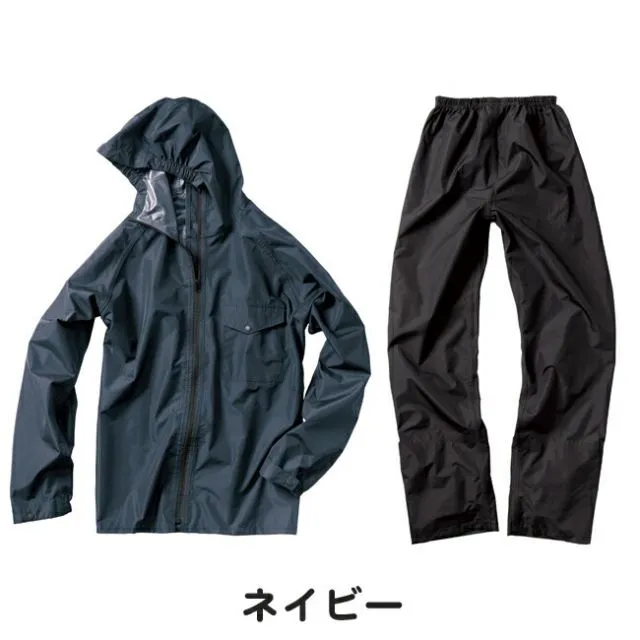 かっこいい 釣り レインウェア アウトドア 種類2 ベージュ S Makku