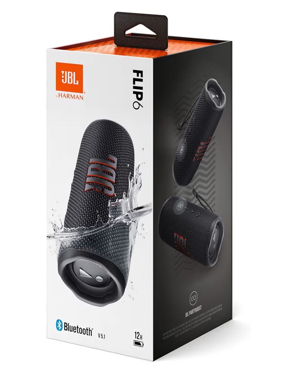 ☆黒 JBL FLIP6 JBLFLIP6BLK ブラック 新品未使用 スピーカー