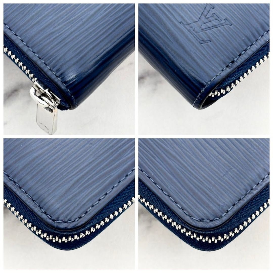 極美品】ルイヴィトン エピ ジッピーコインパース アンディゴブルー