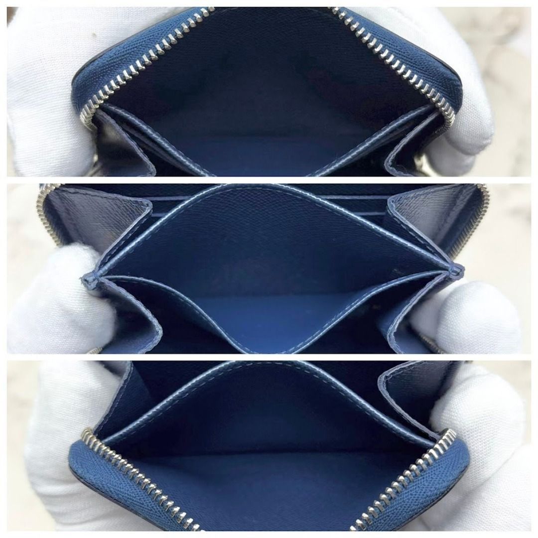 極美品】ルイヴィトン エピ ジッピーコインパース アンディゴブルー