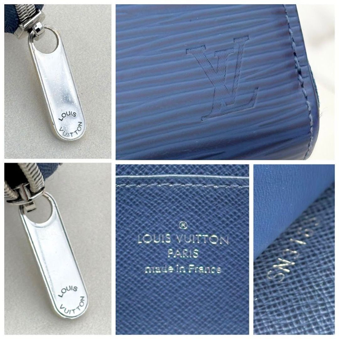 ✨極美品✨ルイヴィトン　エピ　アンディゴブルー　ジッピーパース 極美品】ルイヴィトン エピ ジッピーコインパース アンディゴブルー