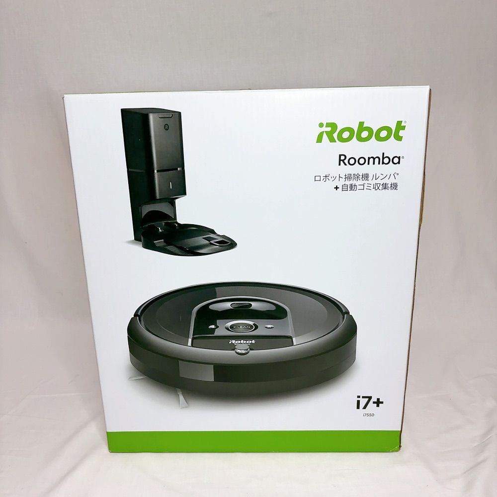 新品未使用】ルンバ i7+ 自動ゴミ収集機付き iRobot i755060 - メルカリ