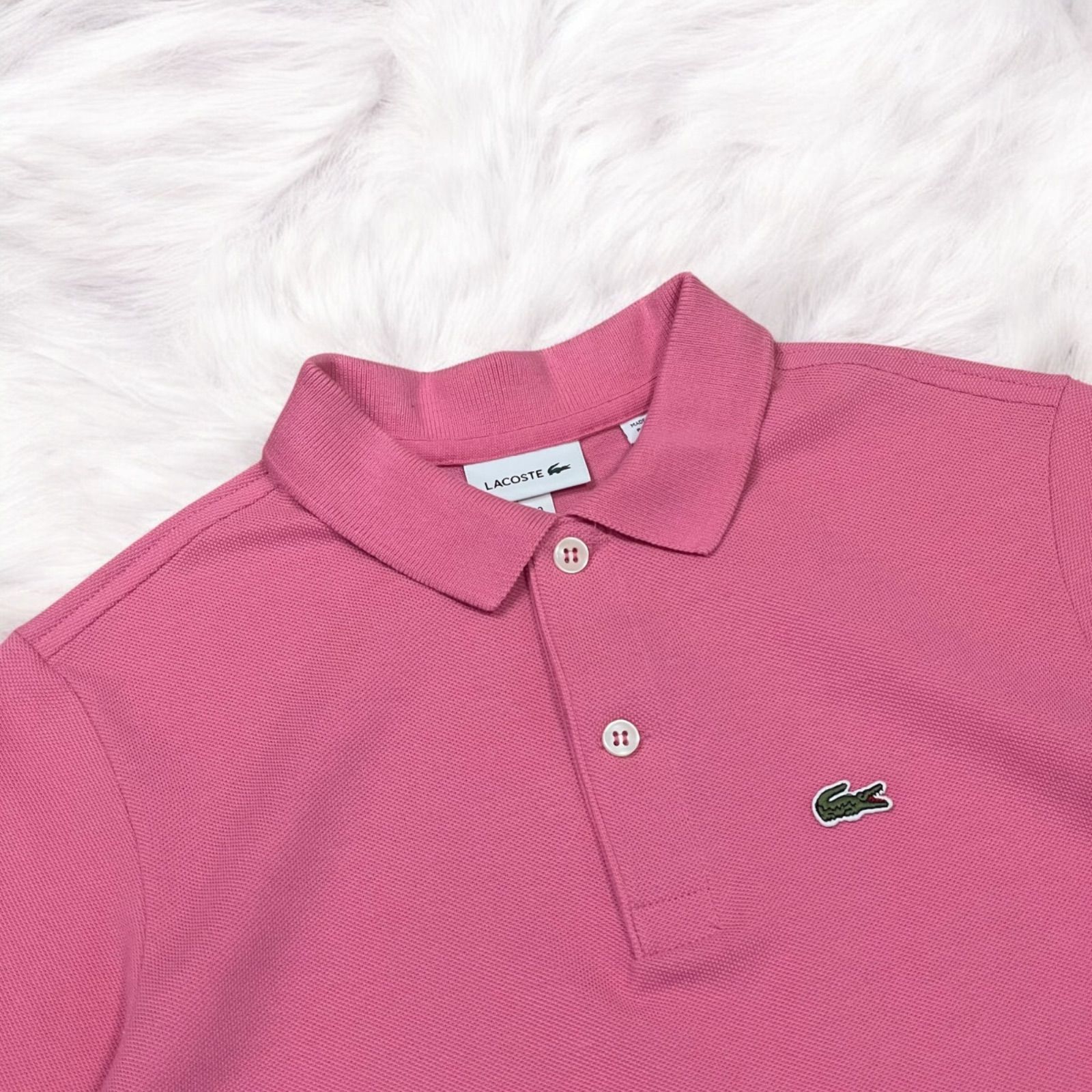 美品】Lacoste ラコステ ラコステポロシャツ レディースポロシャツ 