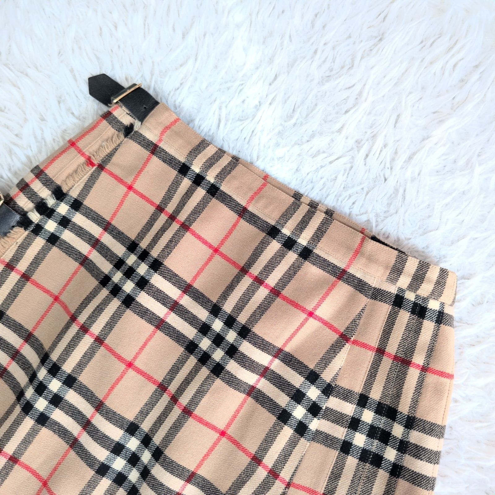 希少✨️BURBERRY バーバリー ノバチェック ロングプリーツスカート