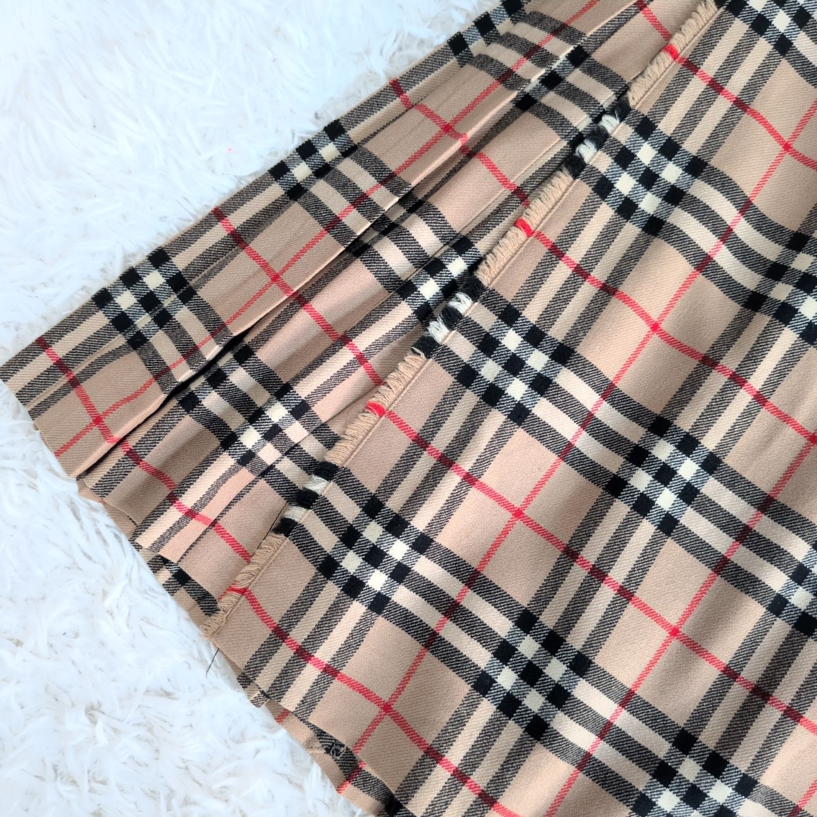 【超希少】バーバリー ロング巻きスカート ノバチェック レザーベルト 三陽商会 希少✨️BURBERRY バーバリー ノバチェック ロングプリーツスカート