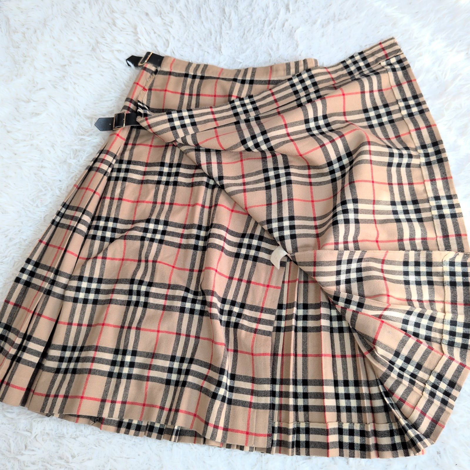 希少✨️BURBERRY バーバリー ノバチェック ロングプリーツスカート