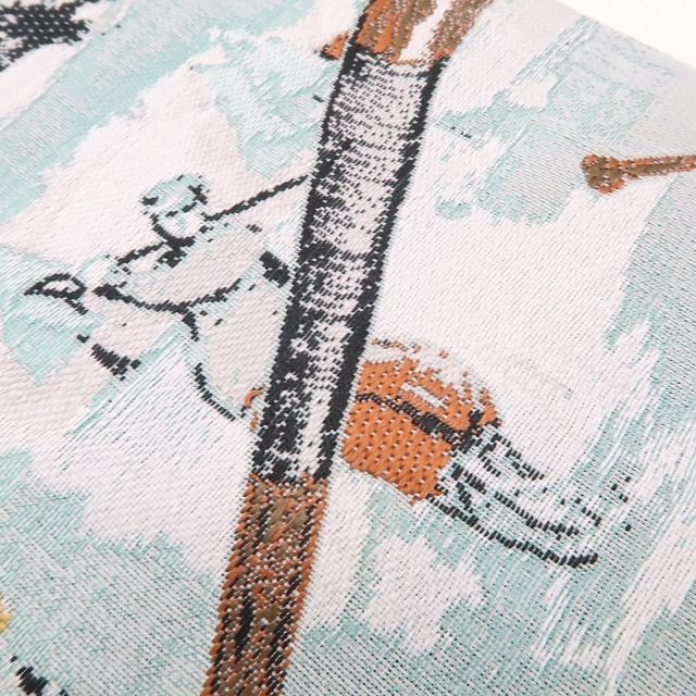 遊び心が光る夏の主役 半幅小袋帯