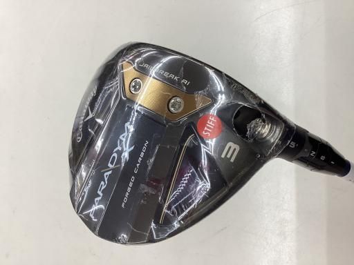 キャロウェイ PARADYM X 3W フェアウェイウッド FW VENTUS TR 5 for CW PARADYM FW フレックスS メンズ 男性用 右利き 右用 Nランク ゴルフクラブ