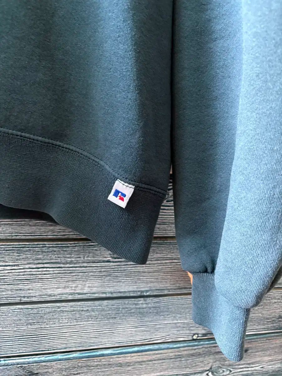 90s アメリカ製 ラッセル スウェット シャツ スウェットシャツ DARK GREEN large L サイズ