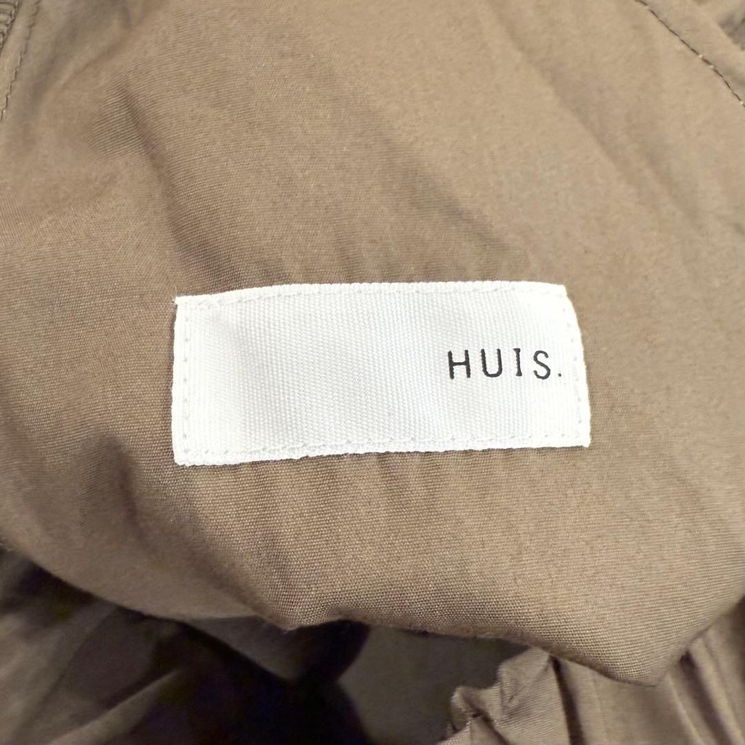 新品未使用 【HUIS.】 503 ギザコットンブロード8分丈パンツ（オレガノ