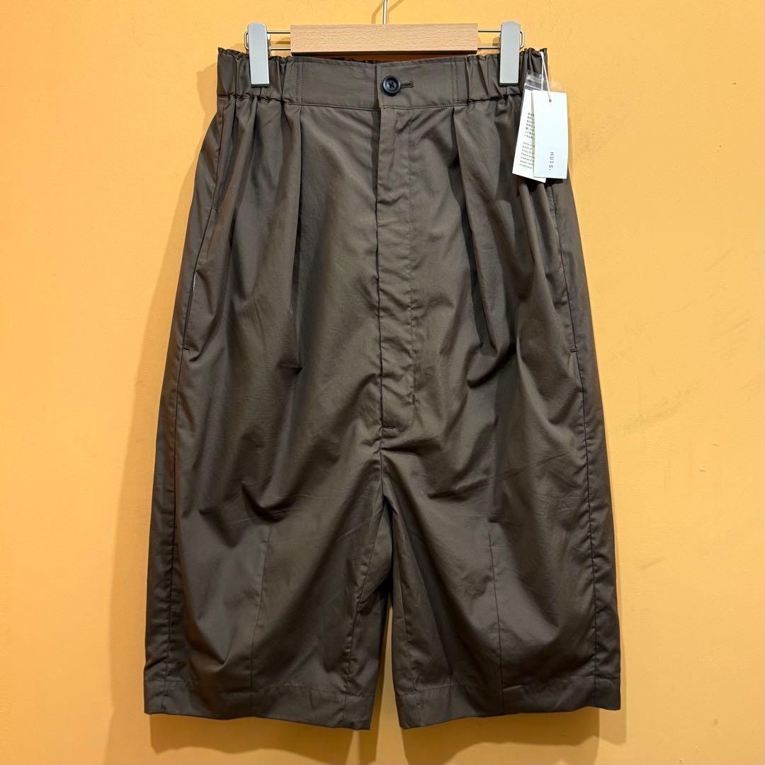 新品未使用 【HUIS.】 503 ギザコットンブロード8分丈パンツ（オレガノ