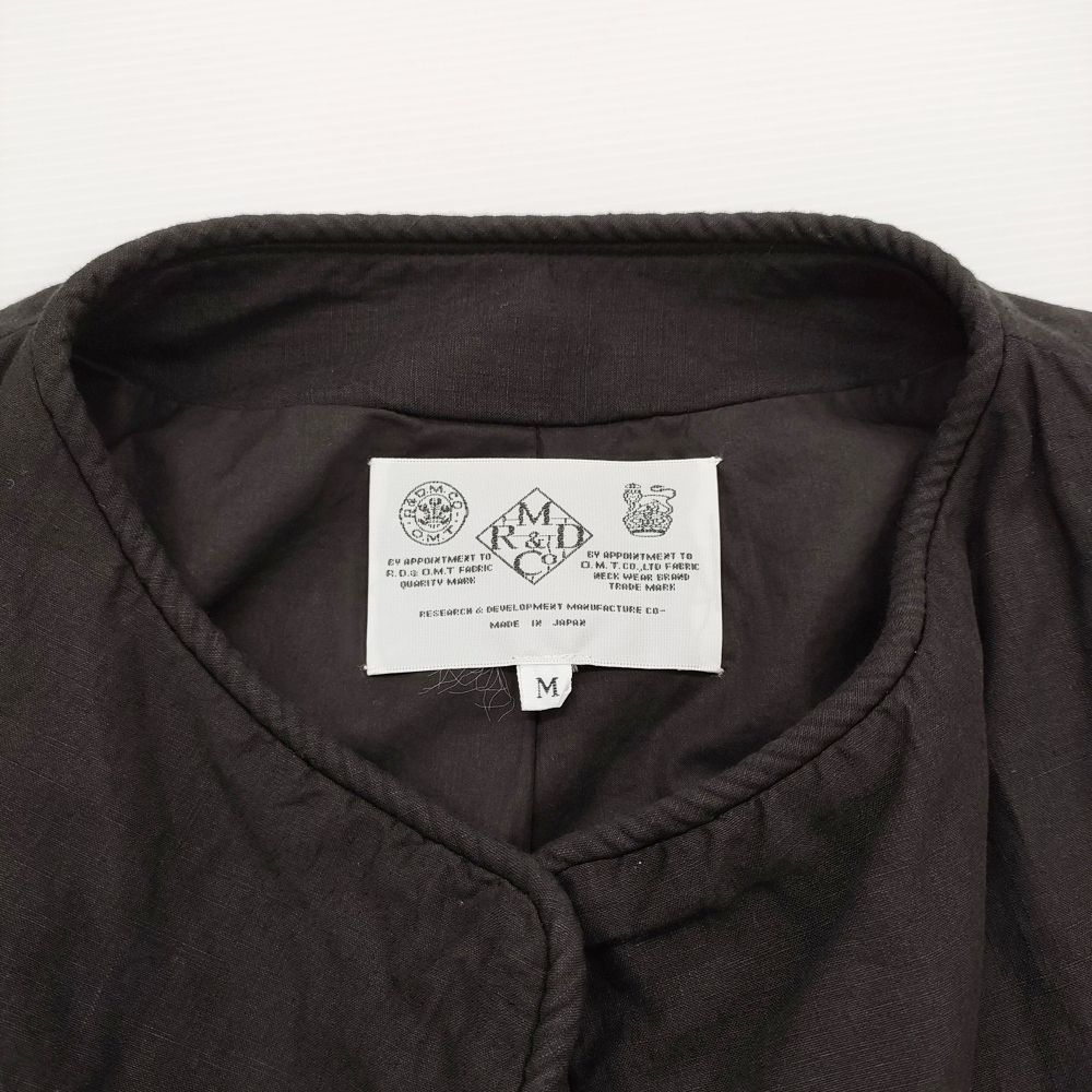 オールドマンズテーラーＲ＆Ｄ.M.CO ガーメントダイトリミングジャケット R & D.M.Co- オールドマンズテーラー ガーメント ダイ ジャケット