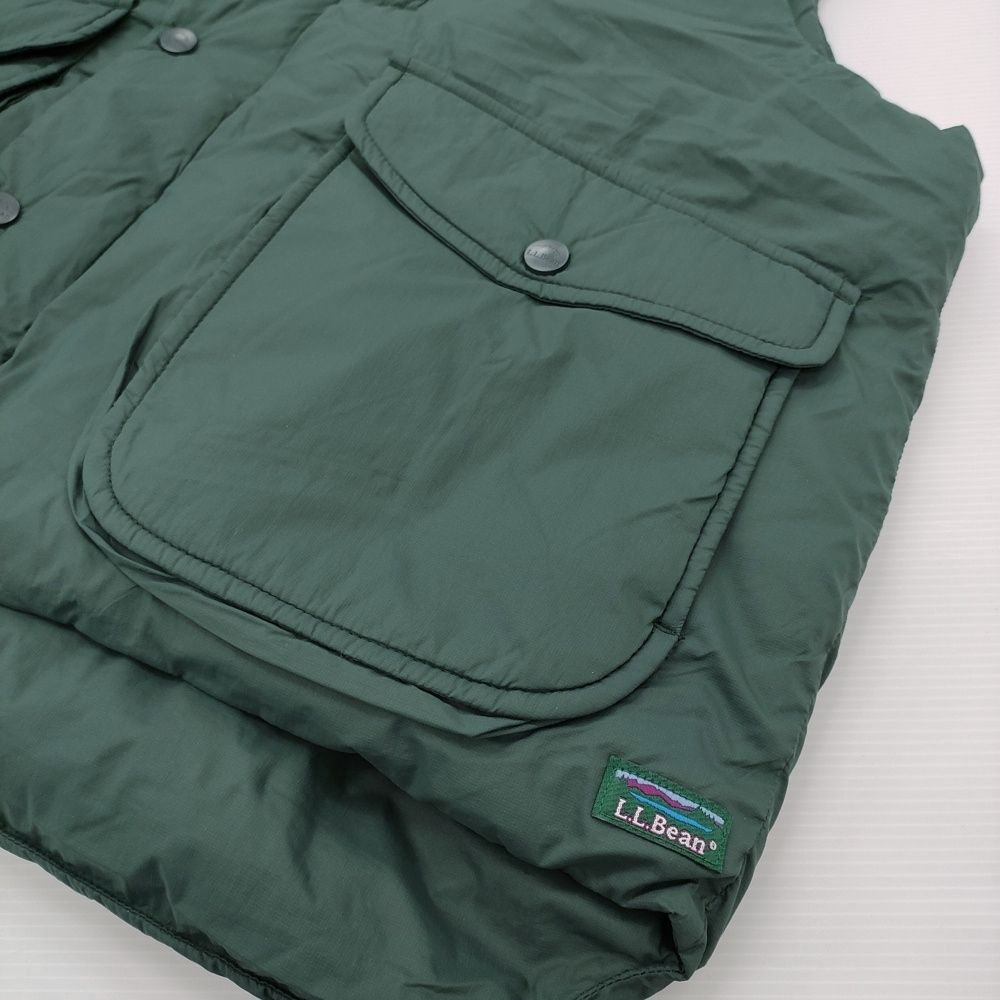 ダウンベスト グリーン