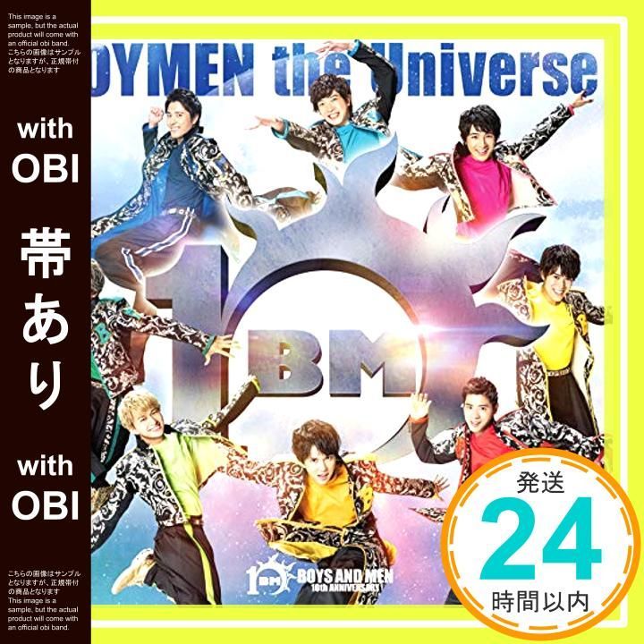 帯あり BOYMEN the Universe 初回 盤B CD DVD BOYS AND MEN_07
