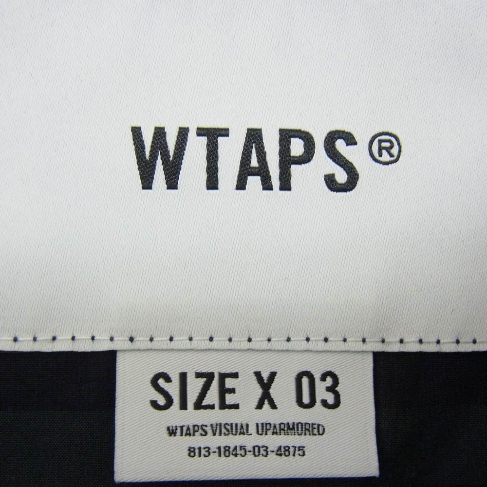 WTAPS ダブルタップス 24SS 241CWDT-SHM04 TXT 01 / LS / Cotton