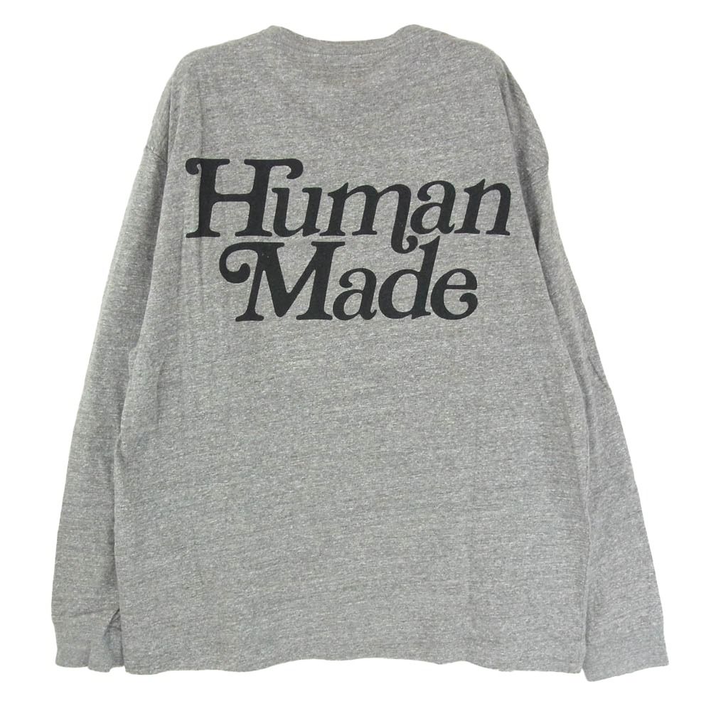 Human Made Girls Don't Cry CREW Neck グレー Girls Don't Cry Verdy