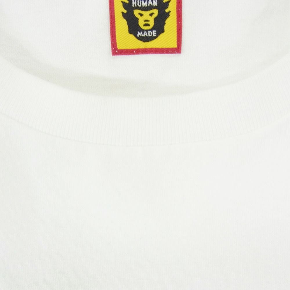 HUMAN MADE STRMCWBY 長袖カットソー ホワイト HUMAN MADE STRMCWBY 長袖カットソー ホワイト HUMAN MADE ヒューマン