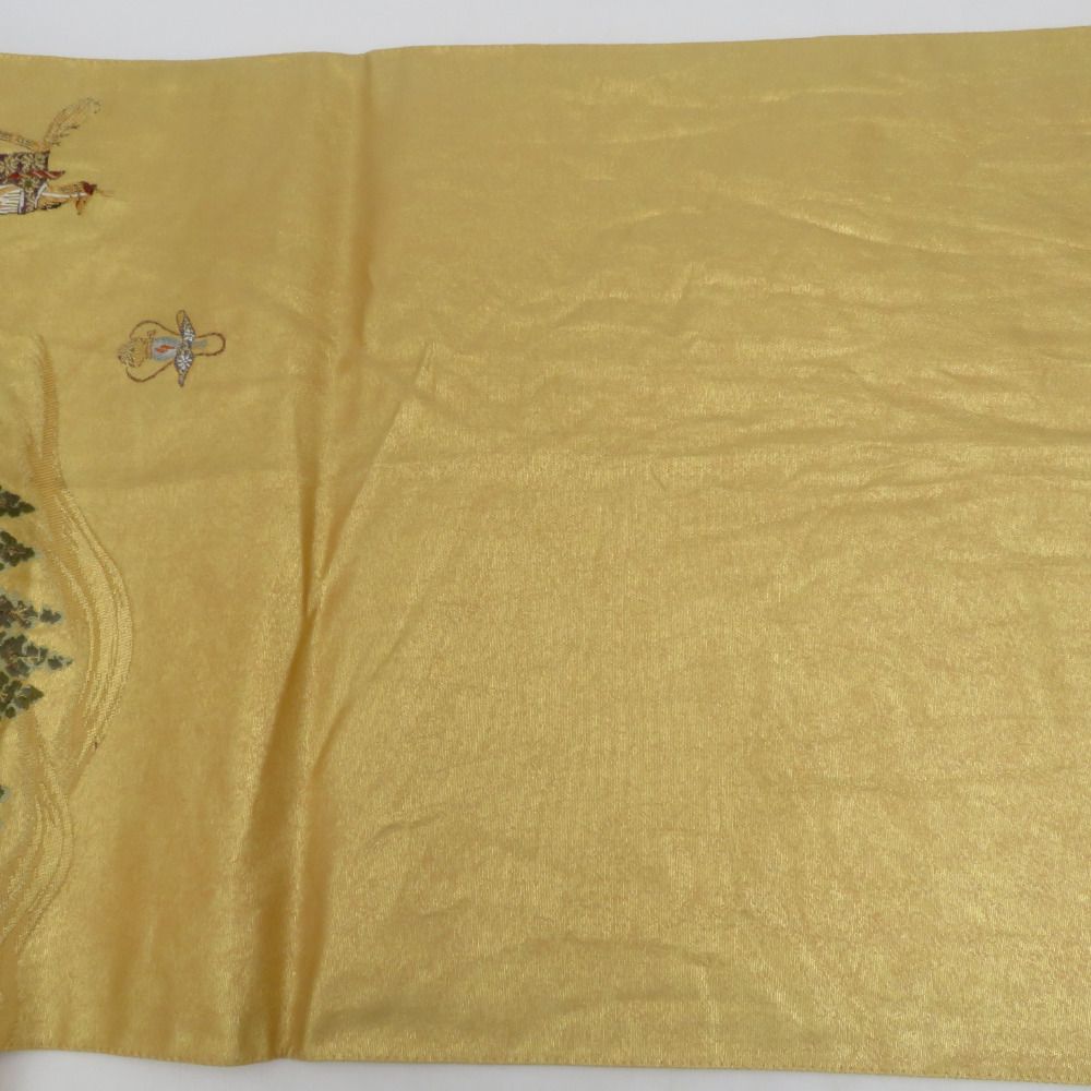 刺繍入り 本金箔