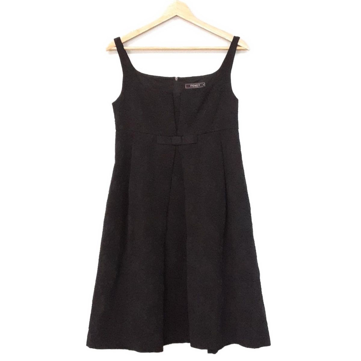 FOXEY(フォクシー) ワンピース サイズ40 M レディース美品 - 32117 黒