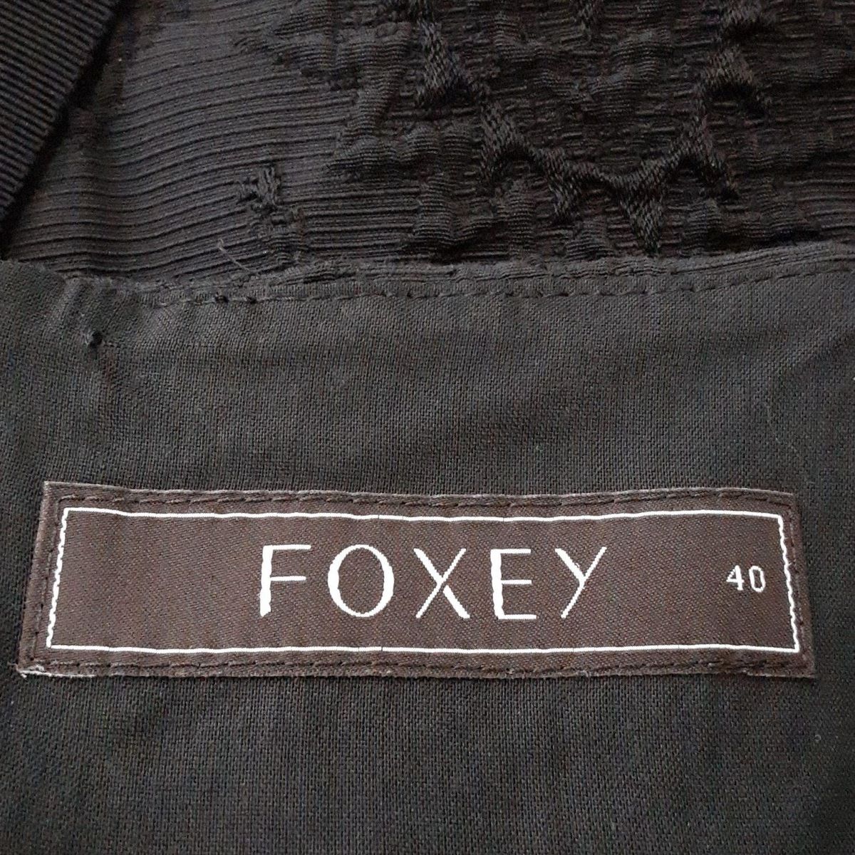 FOXEY(フォクシー) ワンピース サイズ40 M レディース美品 - 32117 黒