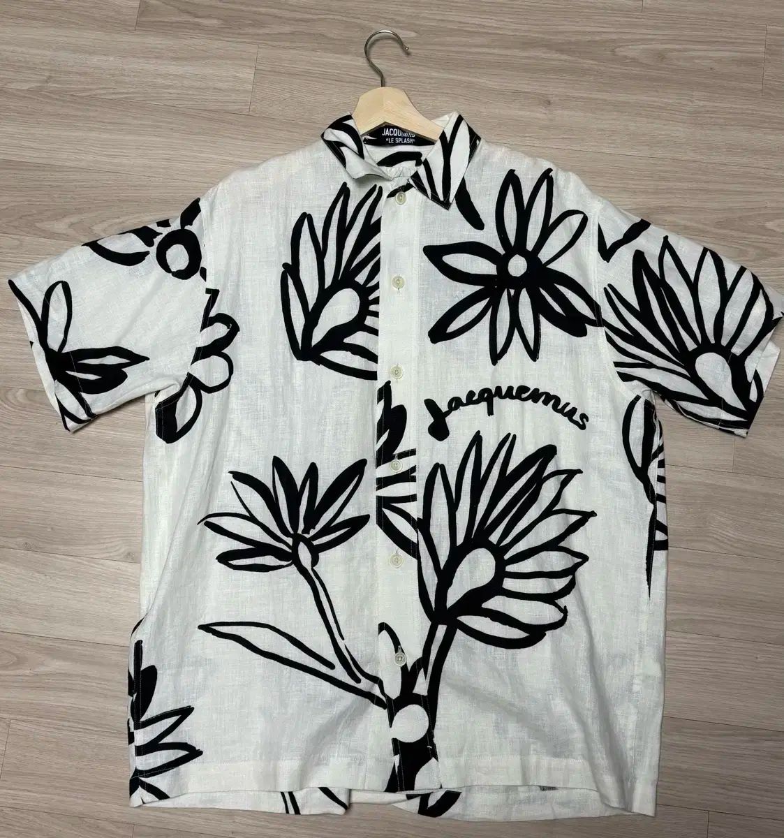 JACQUEMUS ジャックムス ラ シュー ミー ミー フラワー シャツ 46 LASALLEGIJON_ES