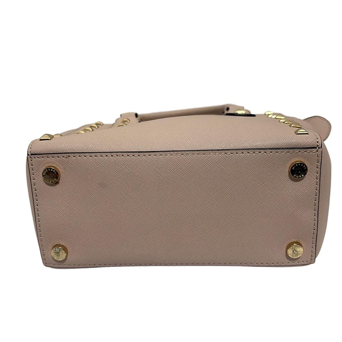 MICHAEL KORS(マイケルコース) ハンドバッグ - ピンクベージュ