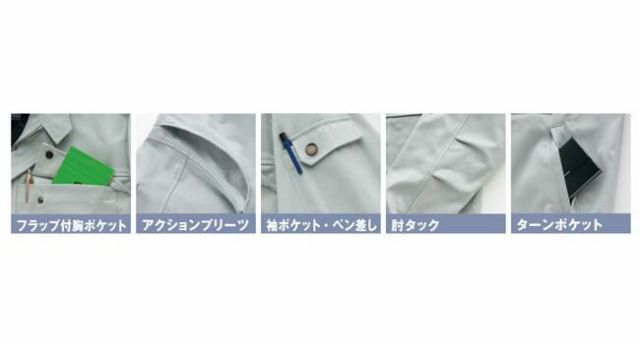 種類21：008ネイビー/M AZ-1801 本物 アイトス 長袖ブルゾン（男女兼用