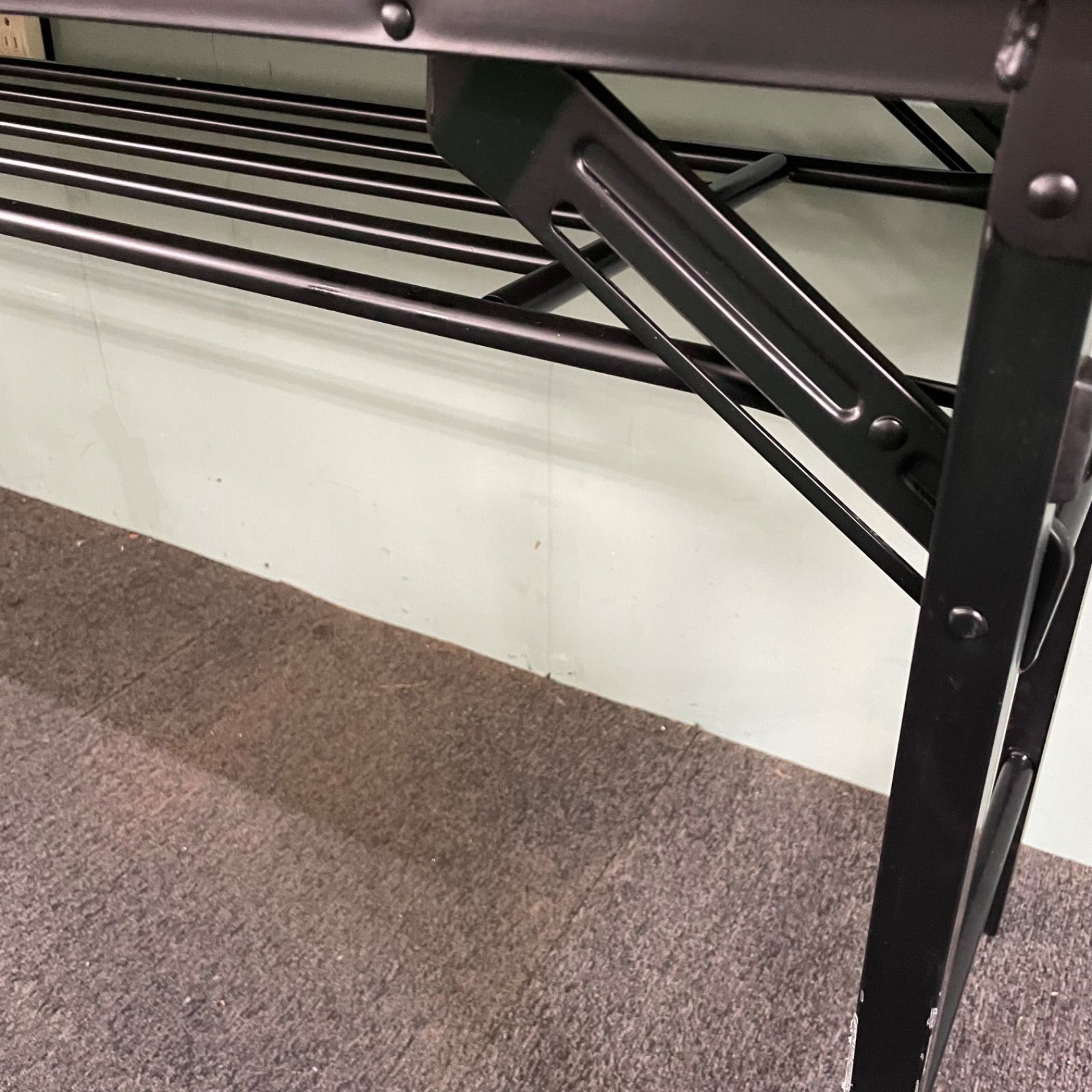 ♭ 長机 折りたたみテーブル 会議机 オフィステーブル 会議用テーブル 木目調 e MARWIL-DEMENAGEMENTS_CH