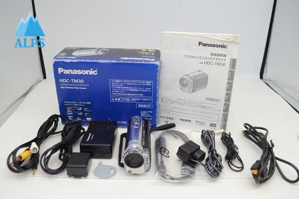 良品 Panasonic パナソニック HDC-TM30 デジタルビデオカメラ ブラック