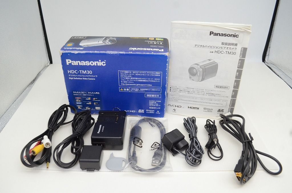 良品 Panasonic パナソニック HDC-TM30 デジタルビデオカメラ ブラック