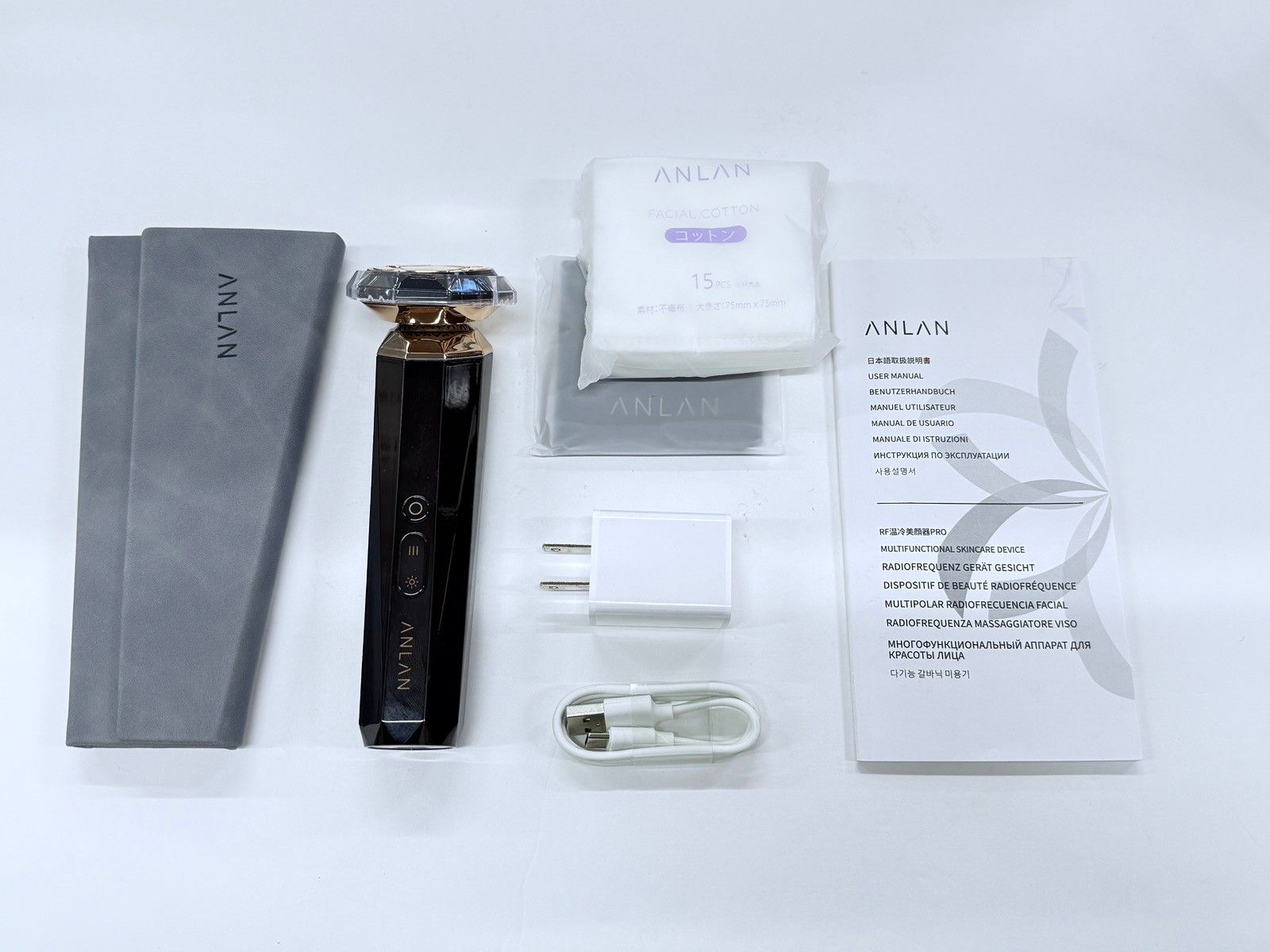ANLAN RF 温冷 美顔器 PRO 01-ADRY14-10A 【公式通販】