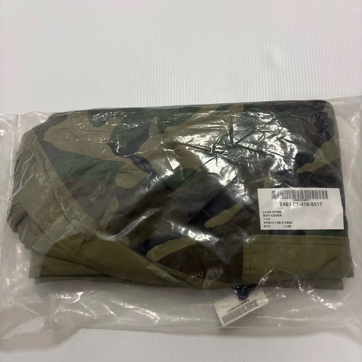 未開封 デッドストック 米軍 実物 BIVY COVER GORE-TEX 寝袋カバー A45