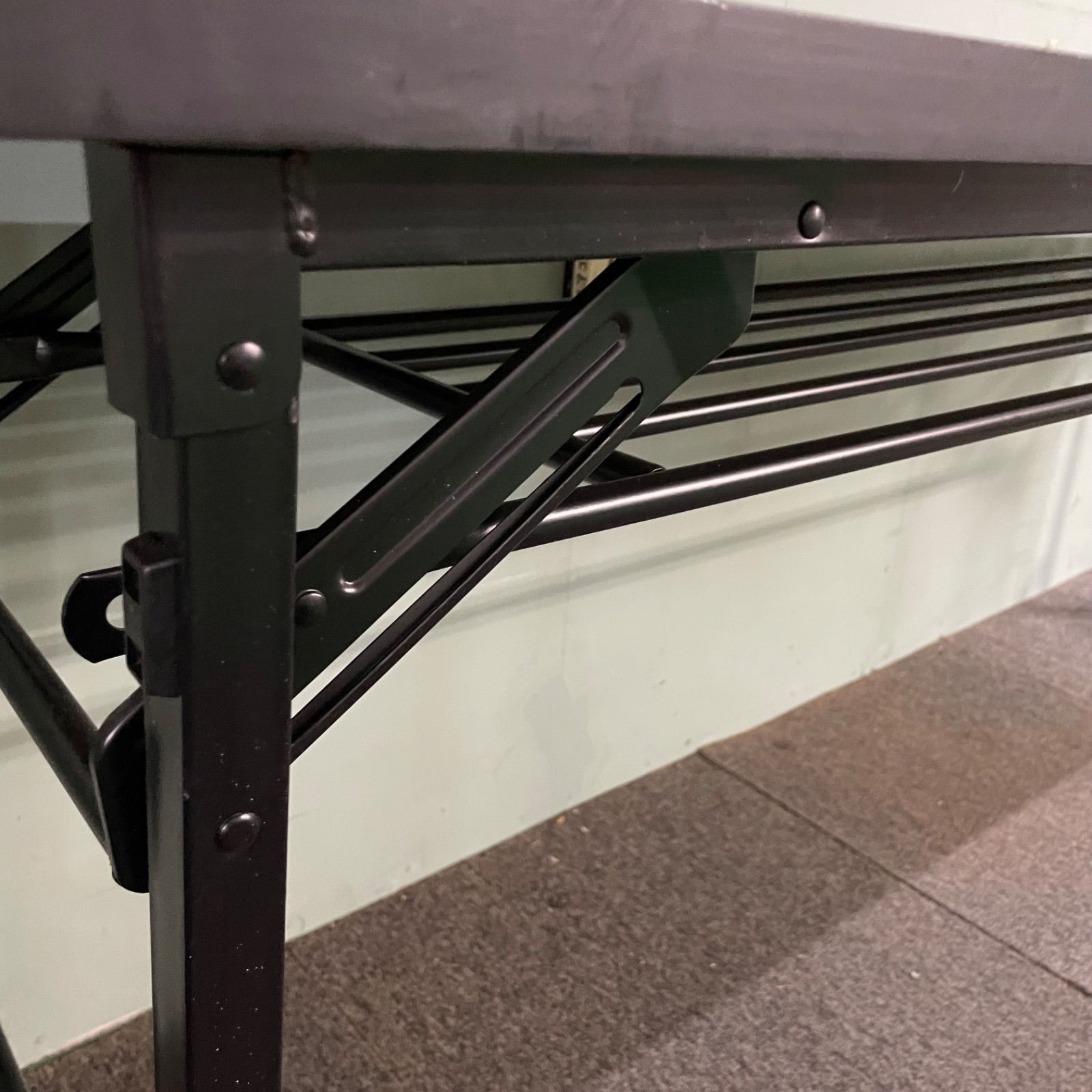 会議用テーブル 木目調