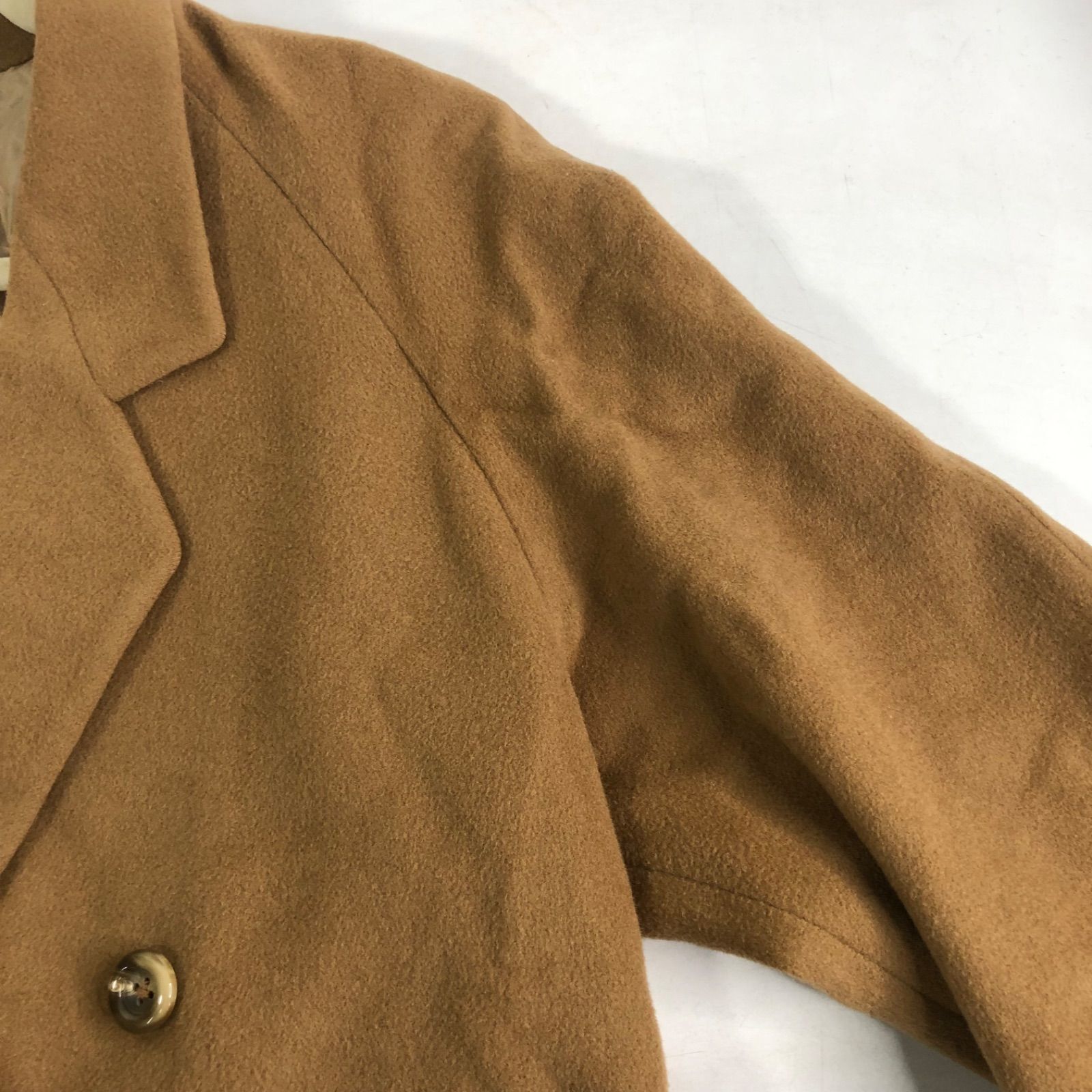 A1101-2-8 BURBERRY バーバリー メンズロングコート カシミア混 ウール