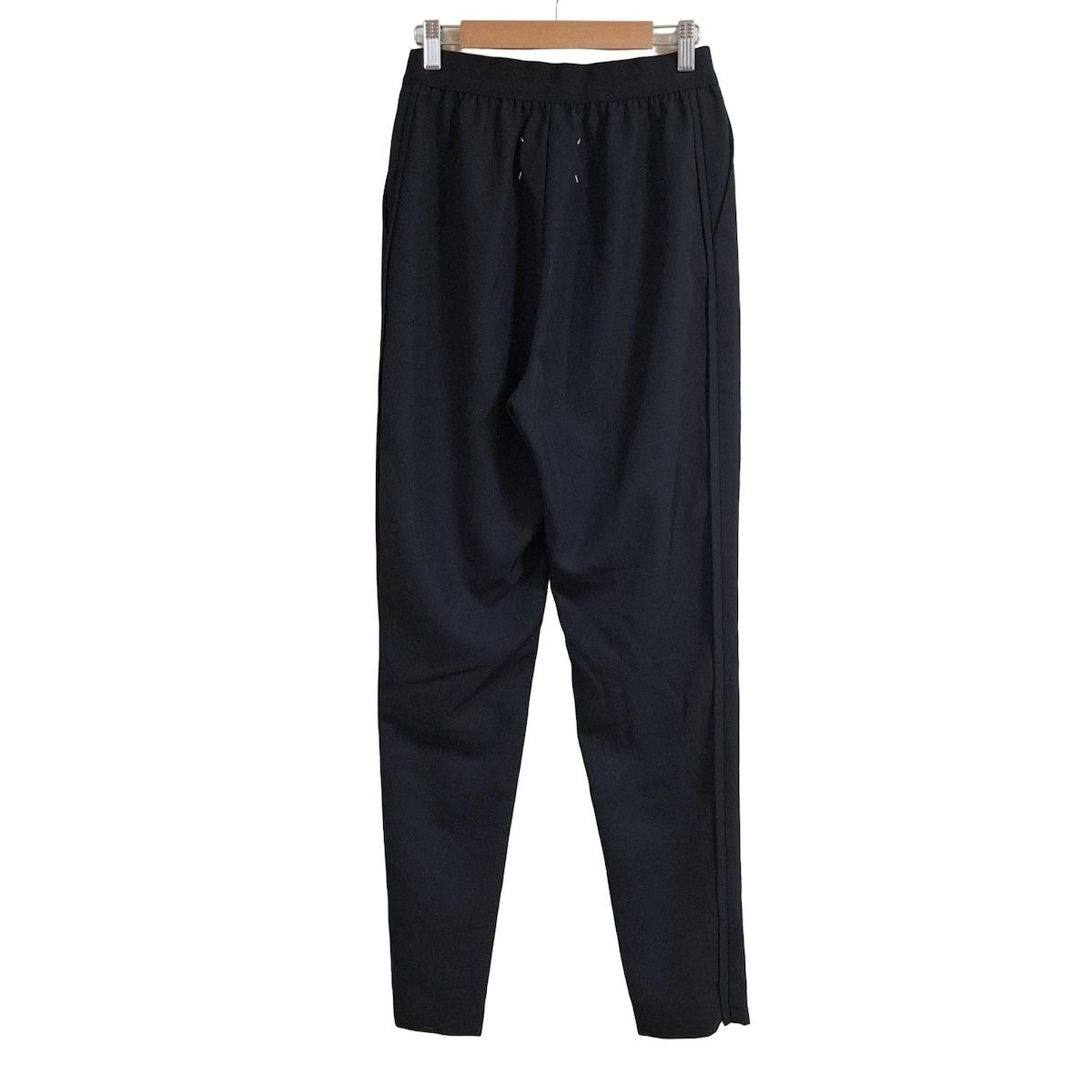 Maison Margiela メゾンマルジェラ パンツ サイズ38 M レディース - 黒 フルレングス ウエストゴム