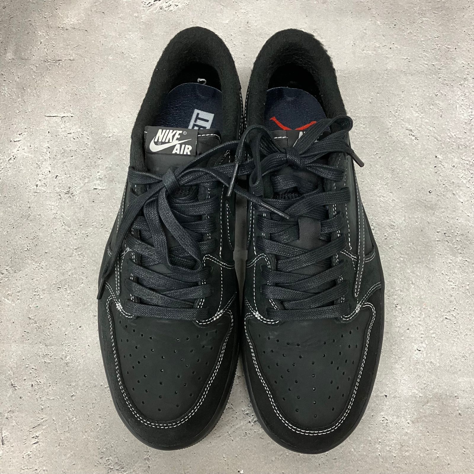 靴 Travis Scott OG SP \"Black Phantom\" Travis Scott × Nike Air Jordan 1 Low OG SP 