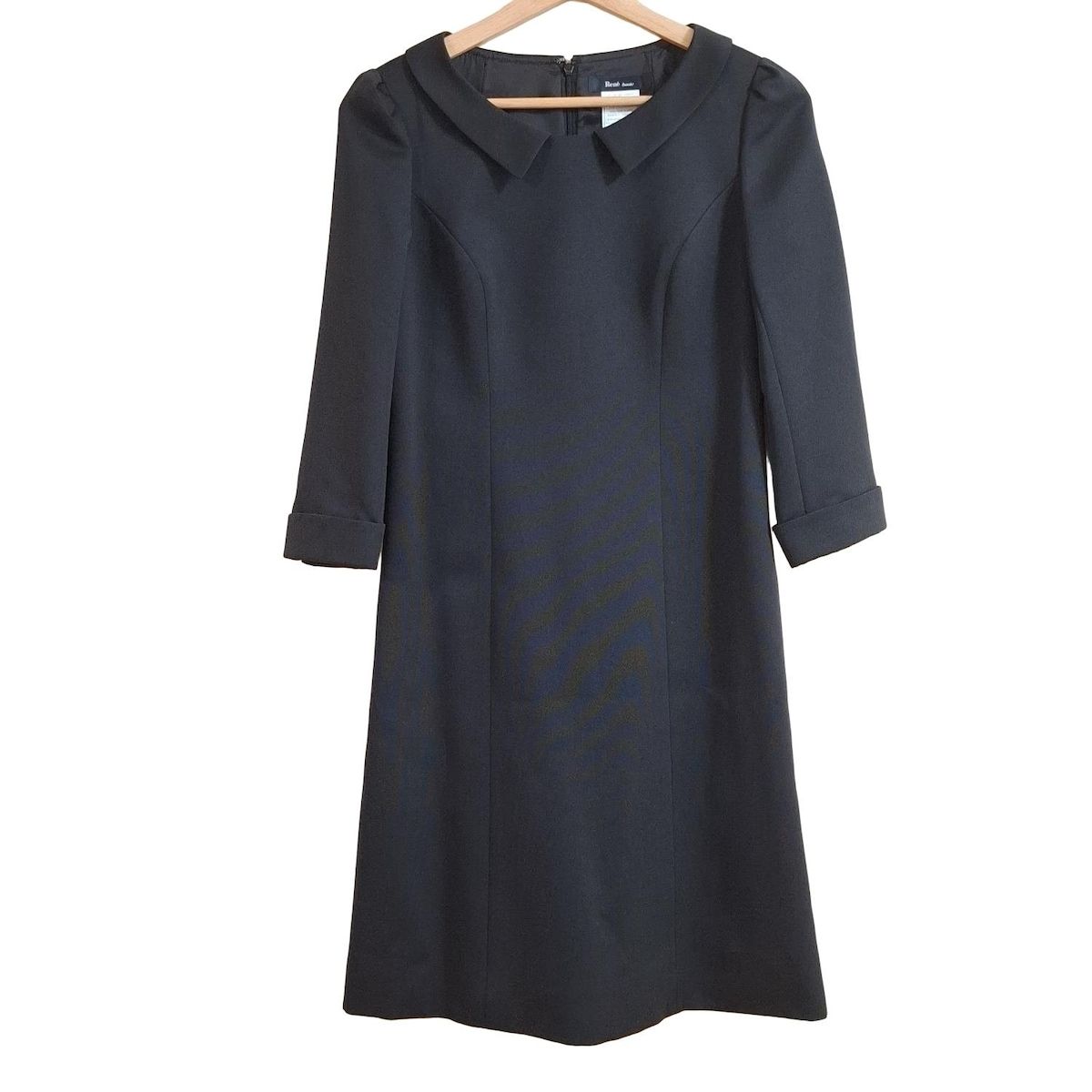 Rene(ルネ) ワンピース サイズ36 S レディース - 黒 七分袖/ロング