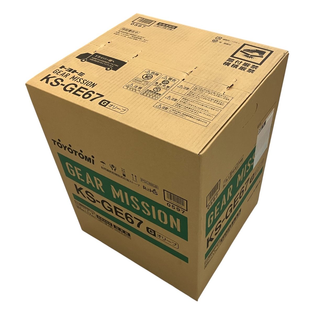 トヨトミ GEAR MISSION KS-GE 67 石油ストーブ