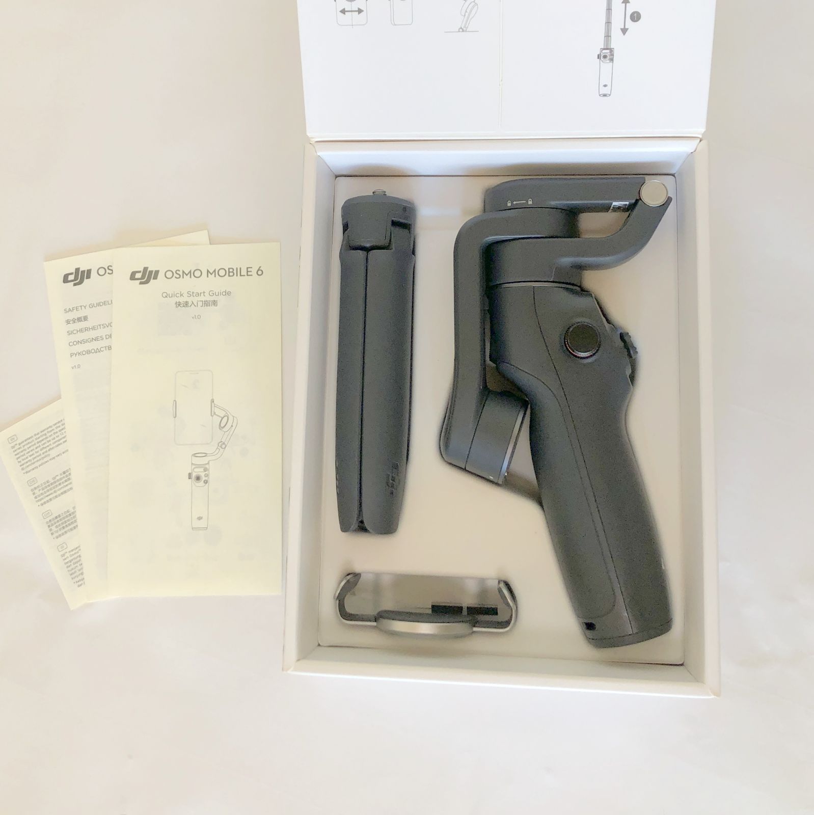 ジャンク品 DJI OSMO MOBILE 6 OM6 ジンバル スタビライザー