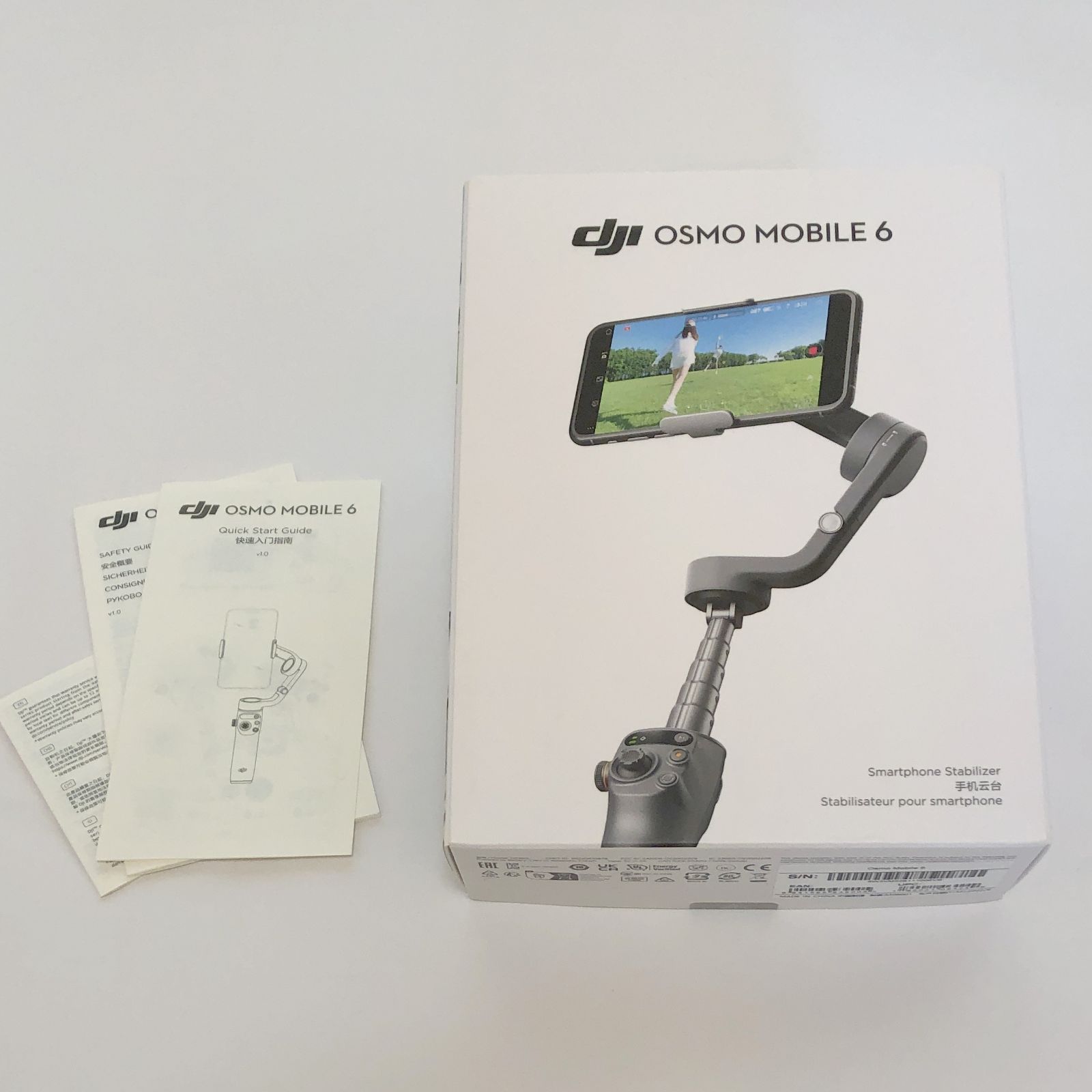 ジャンク品 DJI OSMO MOBILE 6 OM6 ジンバル スタビライザー - メルカリ