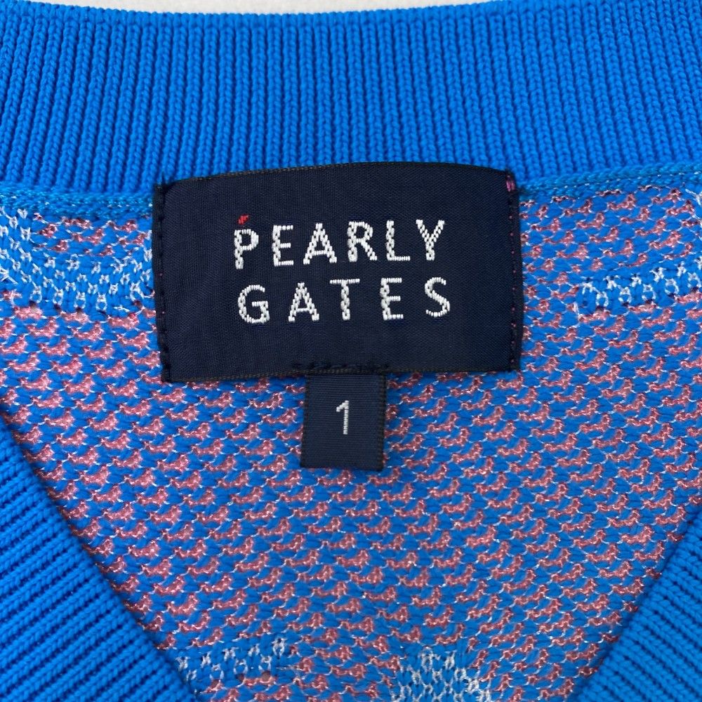 PEARLY GATES レディースベスト サイズ1 近年モデル2024 サイズ：1 PEARLY GATES パーリーゲイツ 2024年モデル ニットベスト
