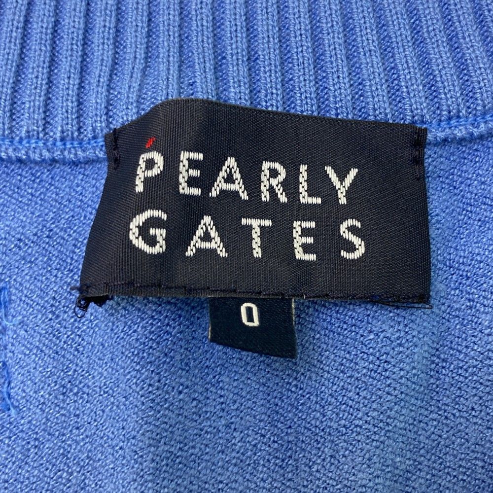 サイズ：0 PEARLY GATES パーリーゲイツ 韓国モデル 2023年モデル