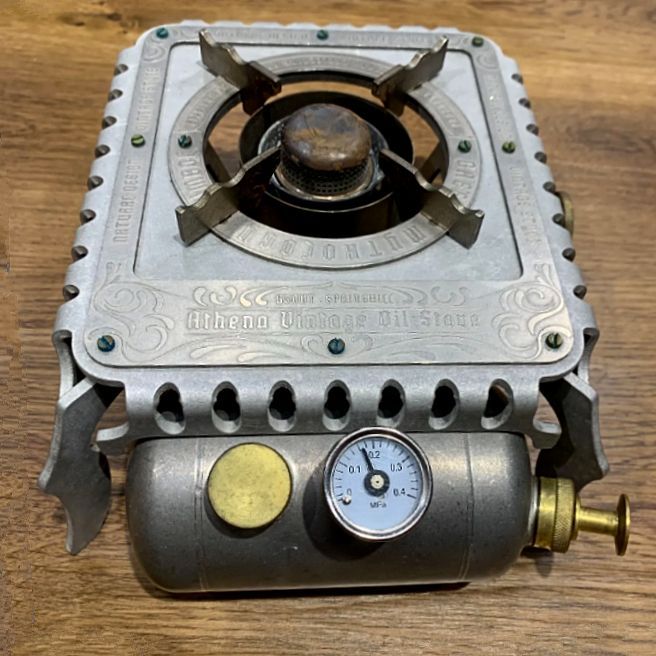 撮影 玄人向け Springhill アテナオイルストーブ 100～4000W 高火力 灯油コンロ 灯油バーナー レトロ シングルバーナー 灯油ストーブ ケロシンバーナー コンパクト 調理 コンロ